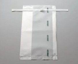 Saco Plástico Estéril Com Tarja 540 Ml - 100 Unid